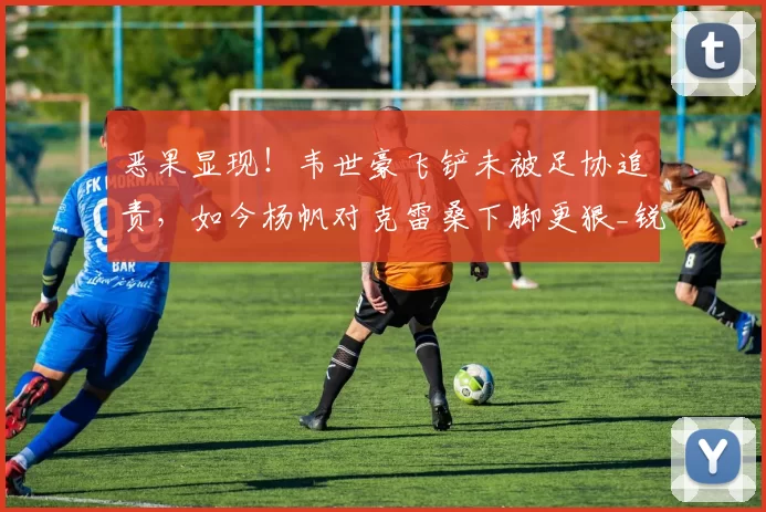 恶果显现！韦世豪飞铲未被足协追责，如今杨帆对克雷桑下脚更狠_锐评